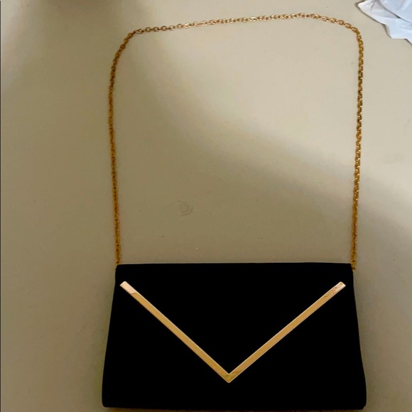 Handbag crossbody clutch black aldo new - Picture 1 of 9